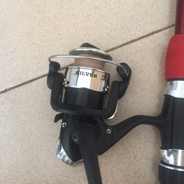 Set alat pancing kolam bekas, tapi masih mulus