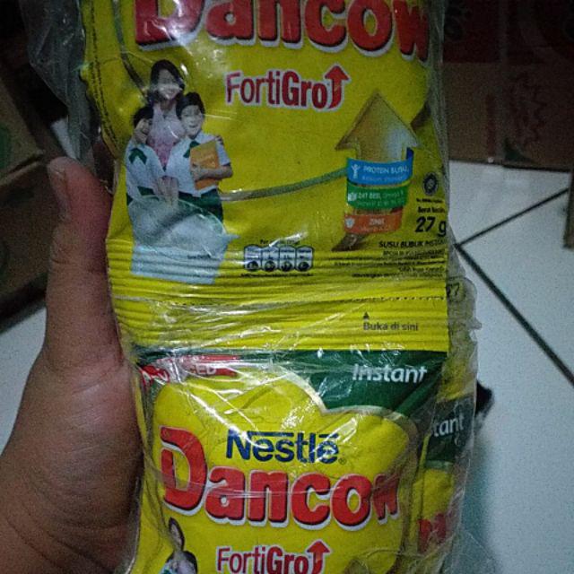 SUSU DANCOW PUTIH 1 RENCENG 10 SACHET 27 gr 27gr - Vanilla
