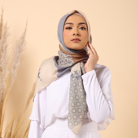 Jilbab Segiempat Elzatta Kaila Voal Premium Series-5
