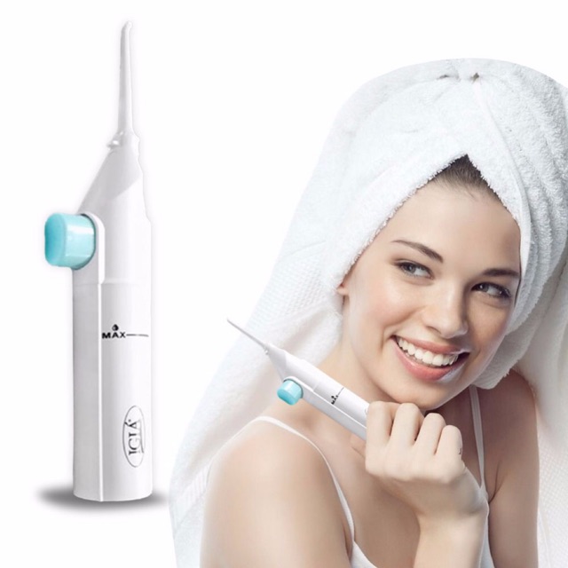 Power Floss Alat Semprot Pembersih Gigi As Seen On TV - White