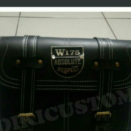 side bag Kawasaki w175/aksesoris w 175 /tas motor