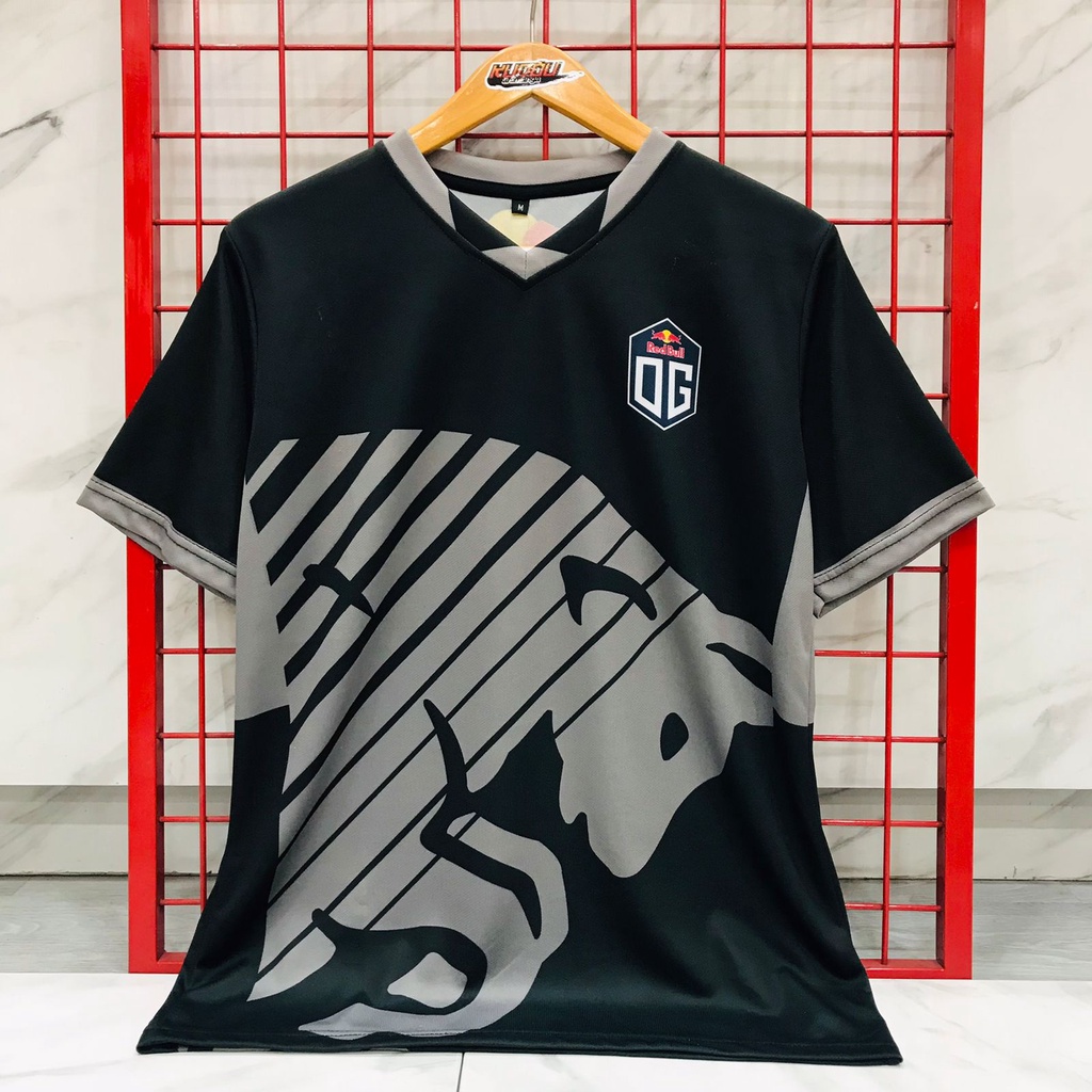 Jersey Game Team OG Redbull Grey Black Premium Unisex