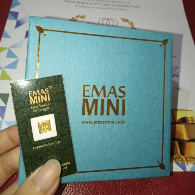 Emas Mini 0.1 gr