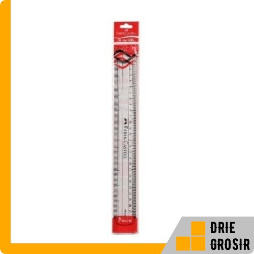 

PENGGARIS GARISAN 30CM FABER CASTELL RULER SCALE 12 INCH TAHAN PATAH