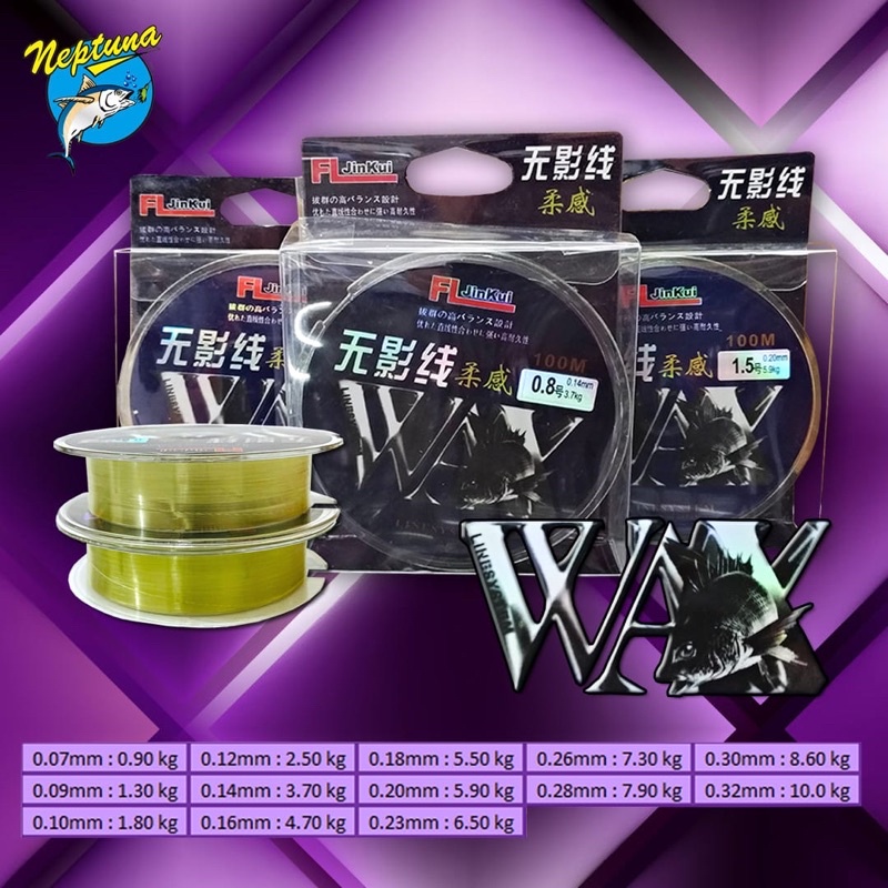 Senar WAX 100M