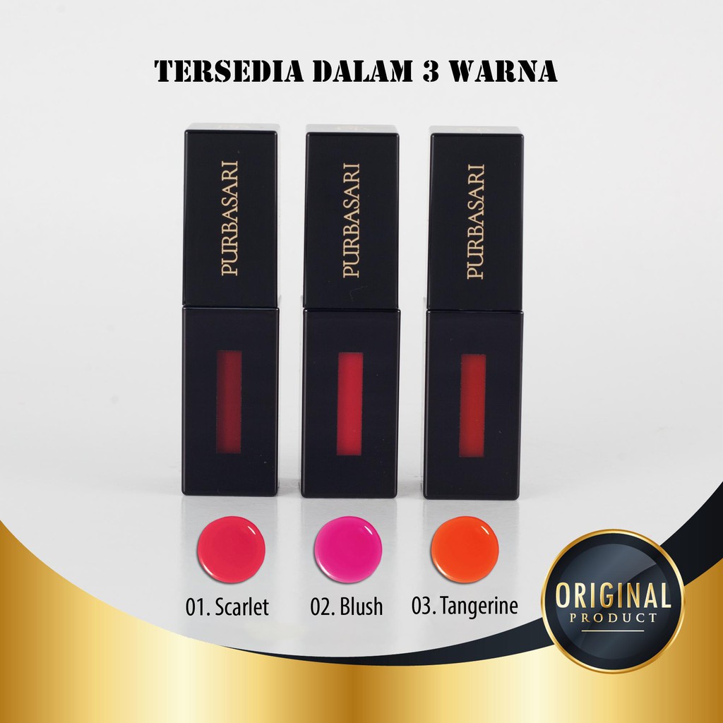 (BISA COD) Purbasari 2 In 1 Color Tint Cheek And Lip Tint