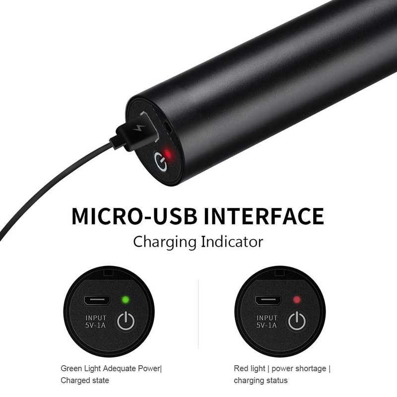 Bayar Ditempat Albinaly Senter LED Mini USB Rechargeable Battery Cree XPE - TG-S199