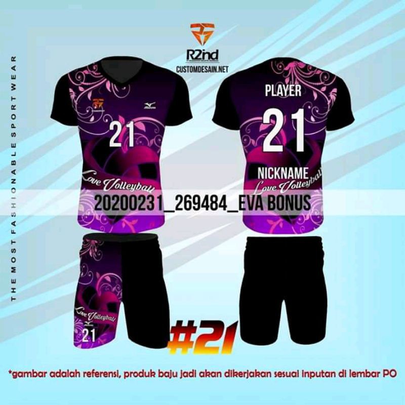 jersey custom voli terbaru REGARSPORT