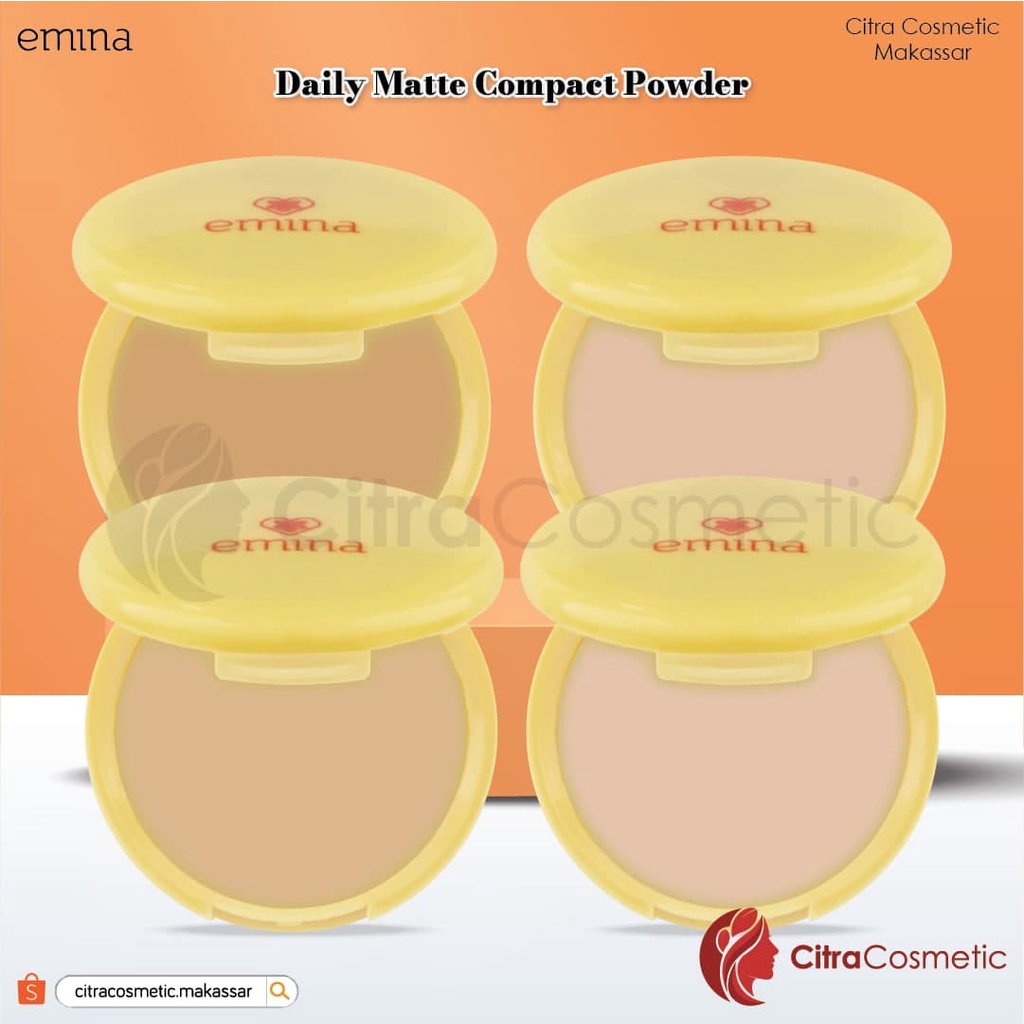 Emina Daily Matte Compact Powder Series