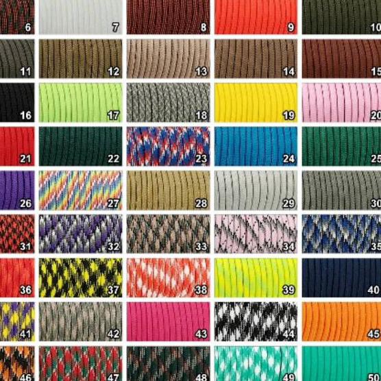 

(CUCI GUDANG) Tali paracord 4mm roll 30m - Istimewa