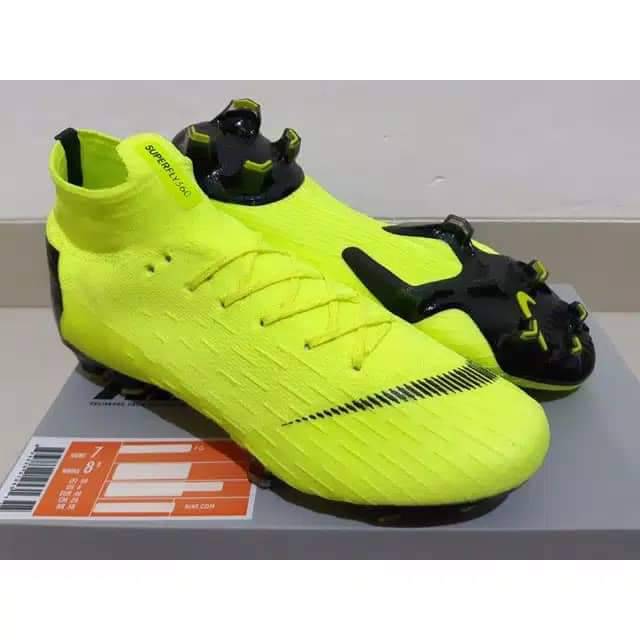 Sepatu Bola - Soccer Nike Mercurial Superfly VI 360 Elite Volt - FG