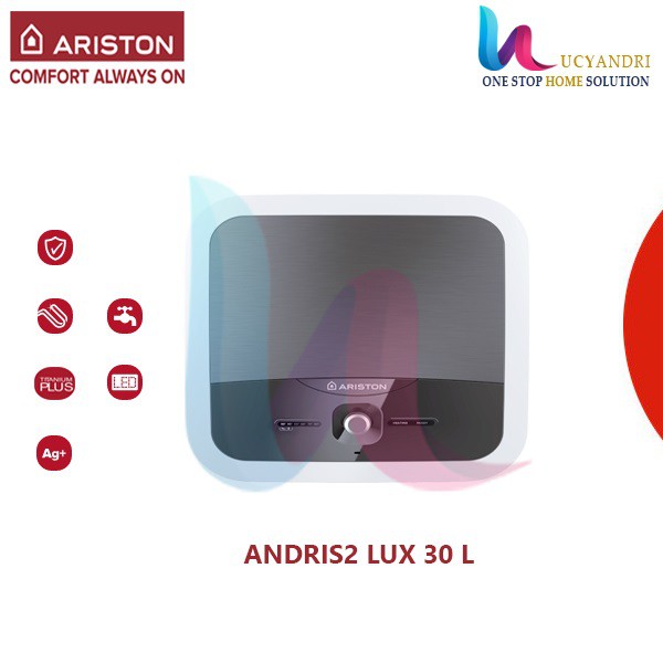 ARISTON ANDRIS2 LUX 30 L NEW MODEL Penghangat Pemanas Air Water Heater