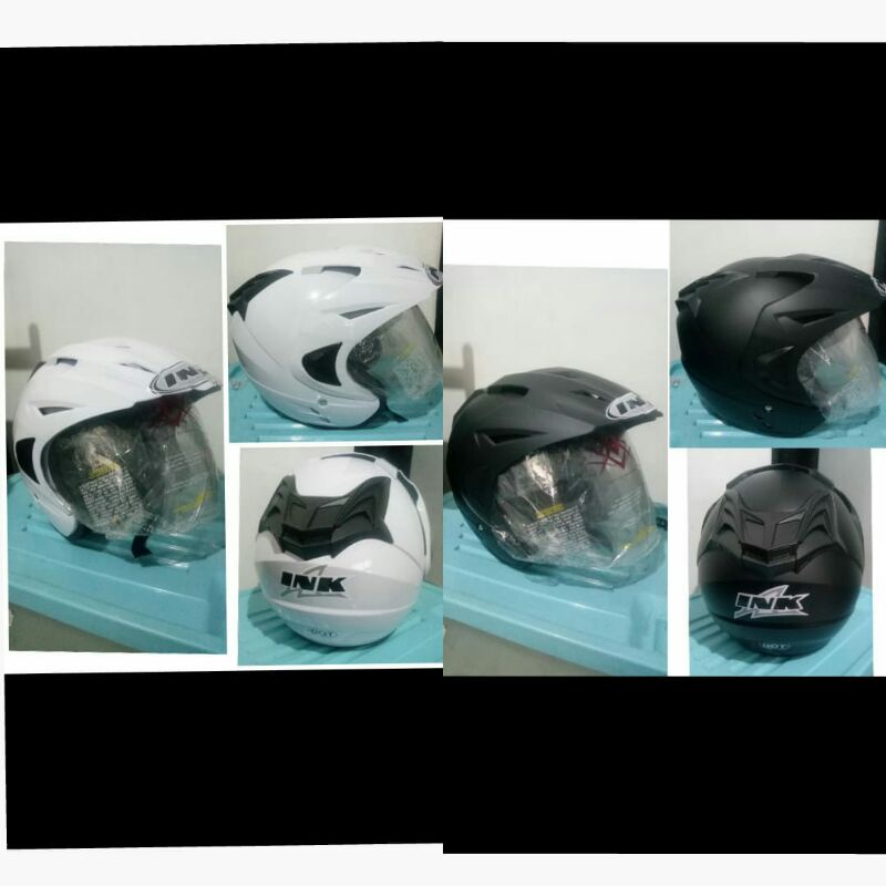 Helm INK Topi Double Visor