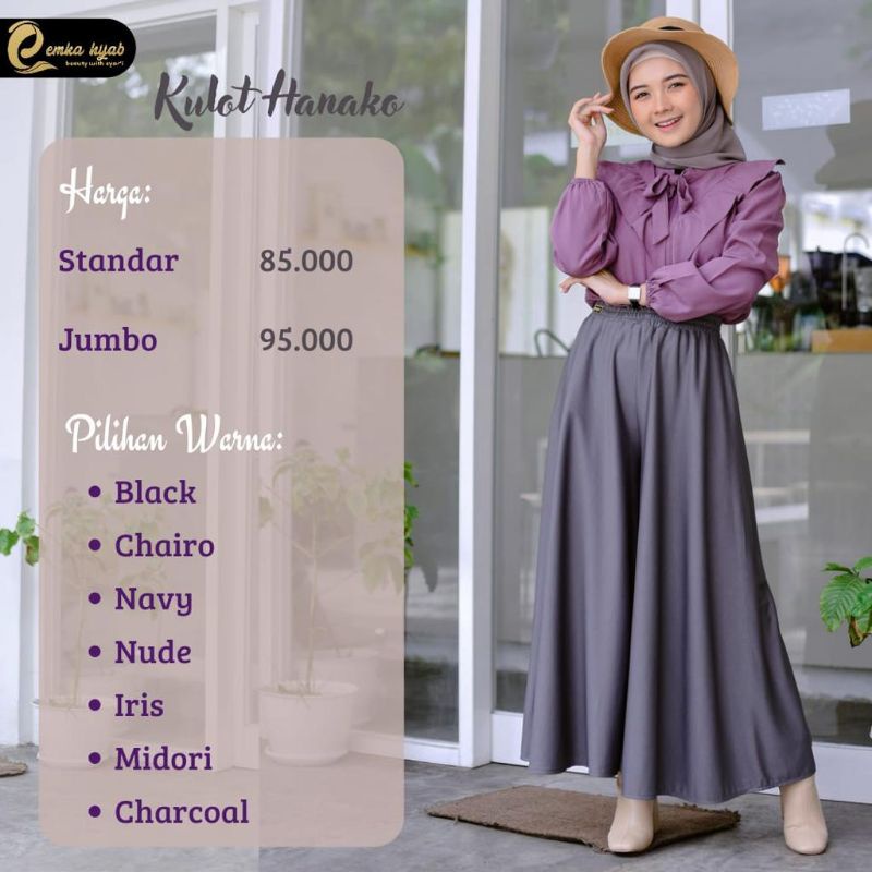 HANOKO Kulot kekinian BY EMKA HIJAB