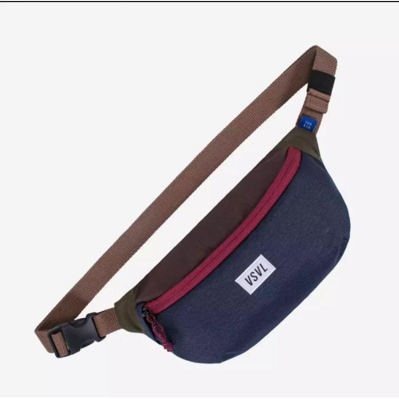(BISA COD)Tas WaistBag VISVAL/ WaistBag/ SlingBag/ Selempang Pria/selempang wanita/visval/tas pria