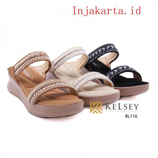 NICOLE SANDAL WEDGES KELSEY KL116 pOPt