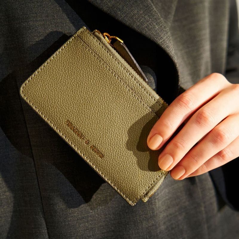 CK Zip Card Holder