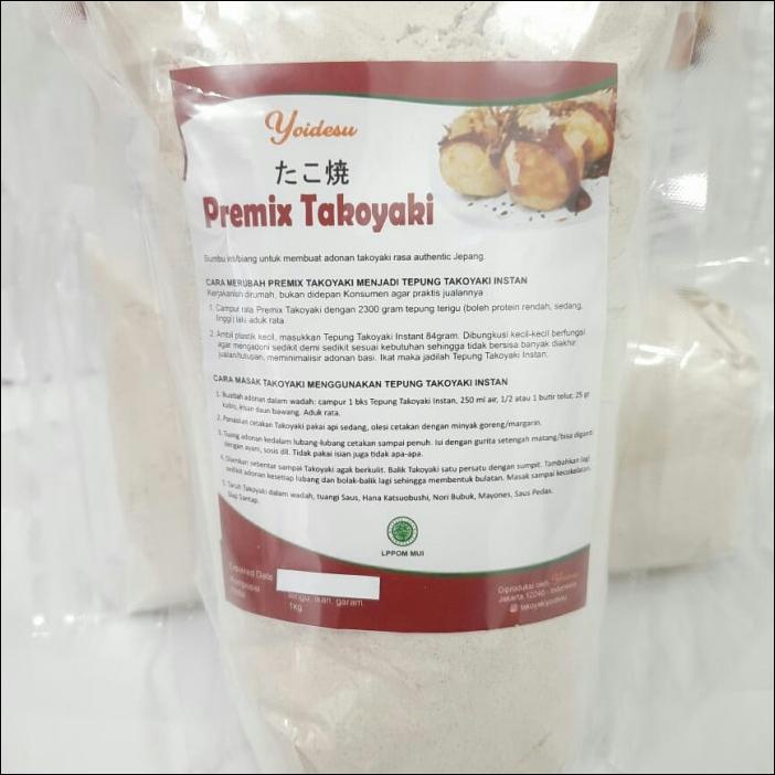 

Premix Takoyaki Tepung Takoyaki Grosir dari Yoidesu Jakarta