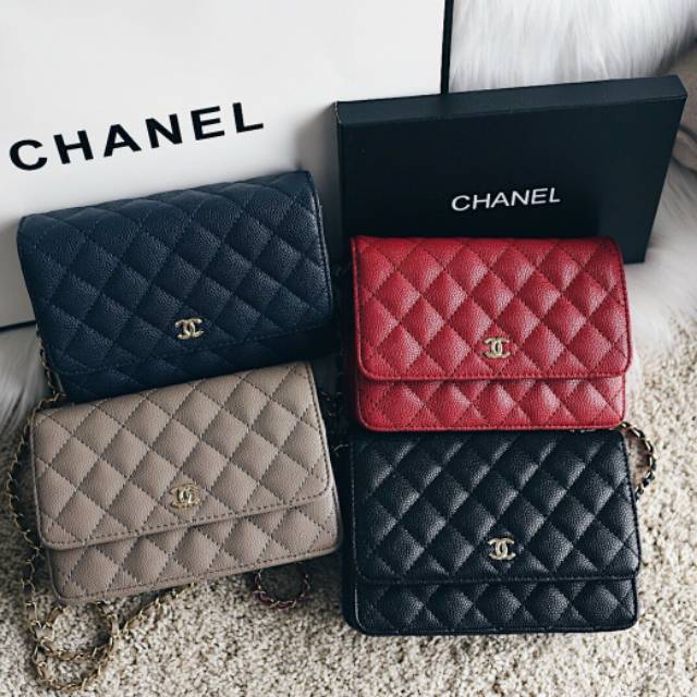 Chanel woc classic caviar