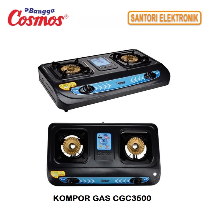 KOMPOR 2 TUNGKU COSMOS CGC3500 / CGC-3500