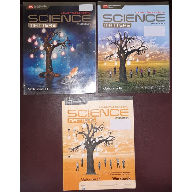 

Buku Science Matters Textbook Volume A, B & Workbook Volume B