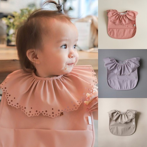 Mellow Waterproof Baby Bib Ballerina Celemek Bayi