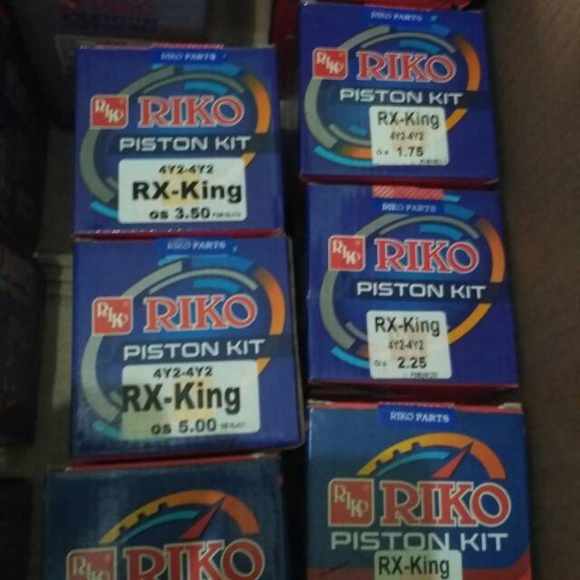 piston kit rx king riko os 225 250 275 300 seher sokar seker