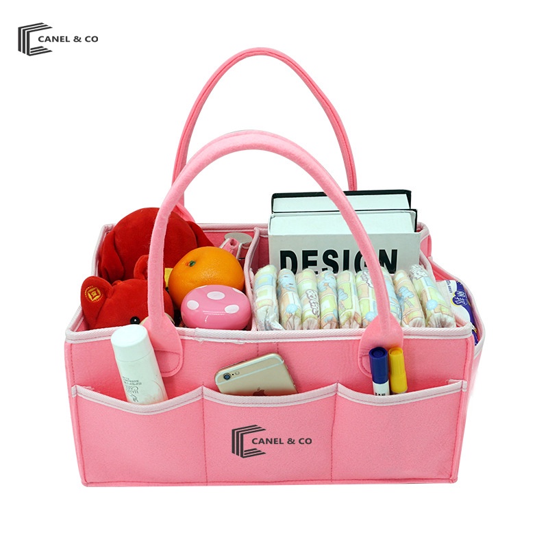 CANEL &amp; CO Multipurpose Caddy Bag Ada Tutup Nya/ Yang Ditingkatkan Baru/Tas Penyimpanan Bayi/Tas Permen/Diaper bag / Tas bayi / Caddy Bag