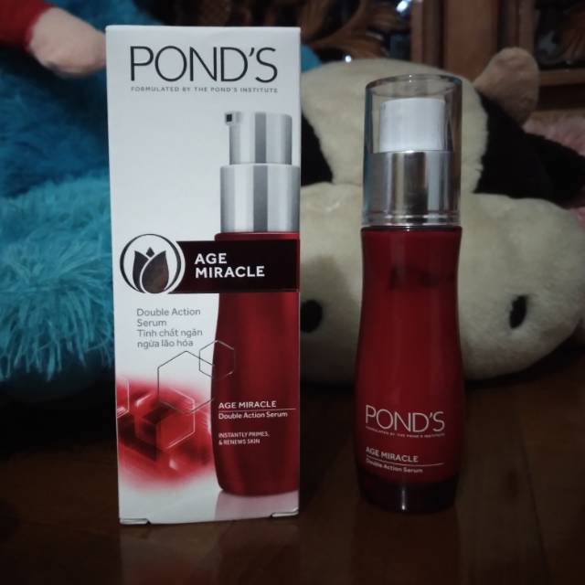 Jual Pond S Age Miracle Serum Wajah Double Action Ml Shopee Indonesia