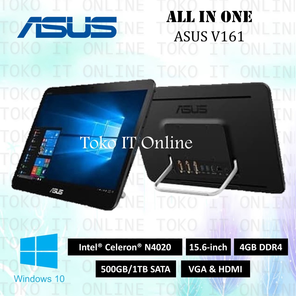 ASUS PC All in One V161GART-BD141T Touch Screen HDD 1TB (RESMI)