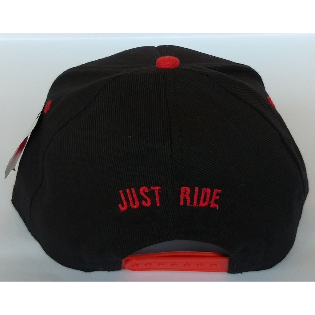 Topi Snapback Grif JR Black-Red Cap TRC-12