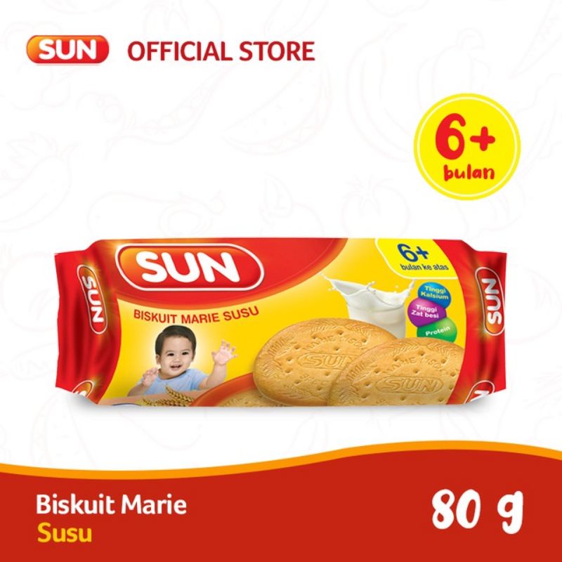 SUN Marie Biskuit Bayi 80 gr