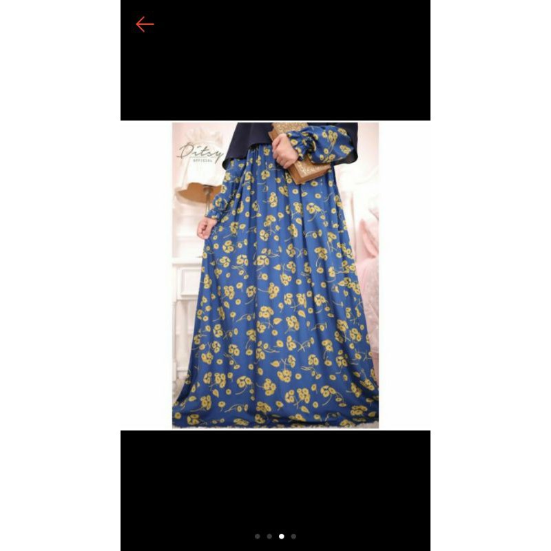 Ditsy rueena blue size M