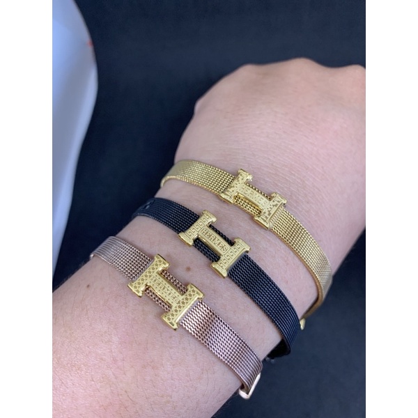 gelang tali jam charm emas kadar 700