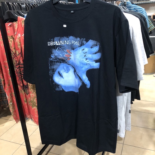 Kaos Drowning Pool Mosquitoes Dave Williams Tshirt Bahan Katun Casual T-SHIRT Real Pict BISA COD T S