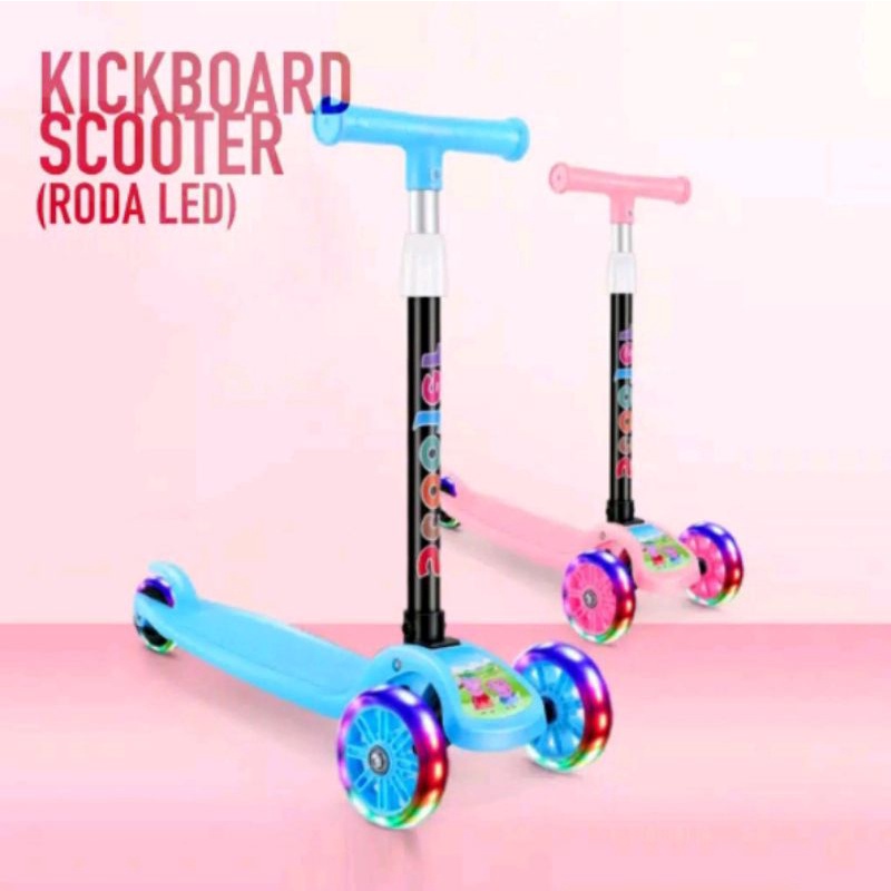 SCOOTER OTOPED RODA 3 | SKUTER ANAK RODA 3 | SCOOTER OTOPED LAMPU | SKUTER ANAK ANAK | SCOOTER ANAK 