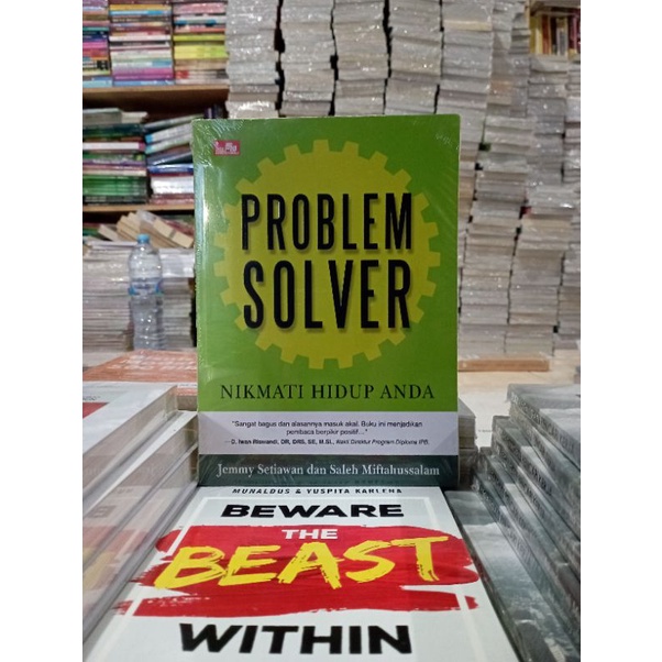 OBRAL BUKU MOTIVASI / PENGEMBANGAN DIRI / SELF IMPROVEMENT / INSPIRASI / BISNIS MODAL ORIGINAL 2-PROBLEM SOLVER