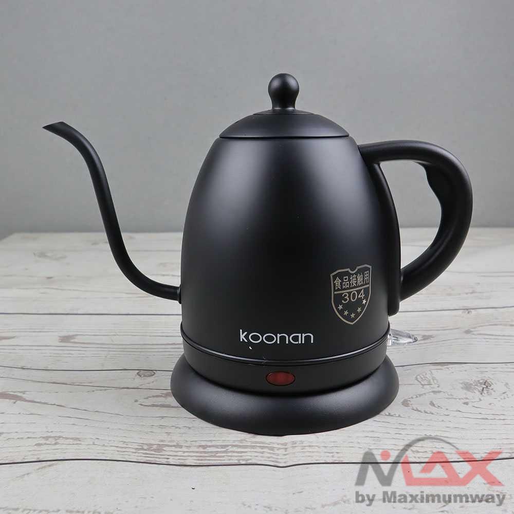 Teko Elektrik Koonan Teko Elektrik Pitcher Kopi Teh Stainless 1500W 1L - Y12-A2 Warna Hitam