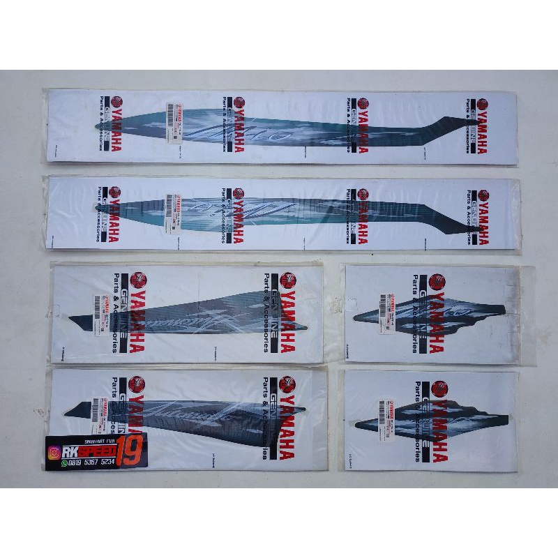 striping sticker emblem yamaha mio sporty hitam 2009 original