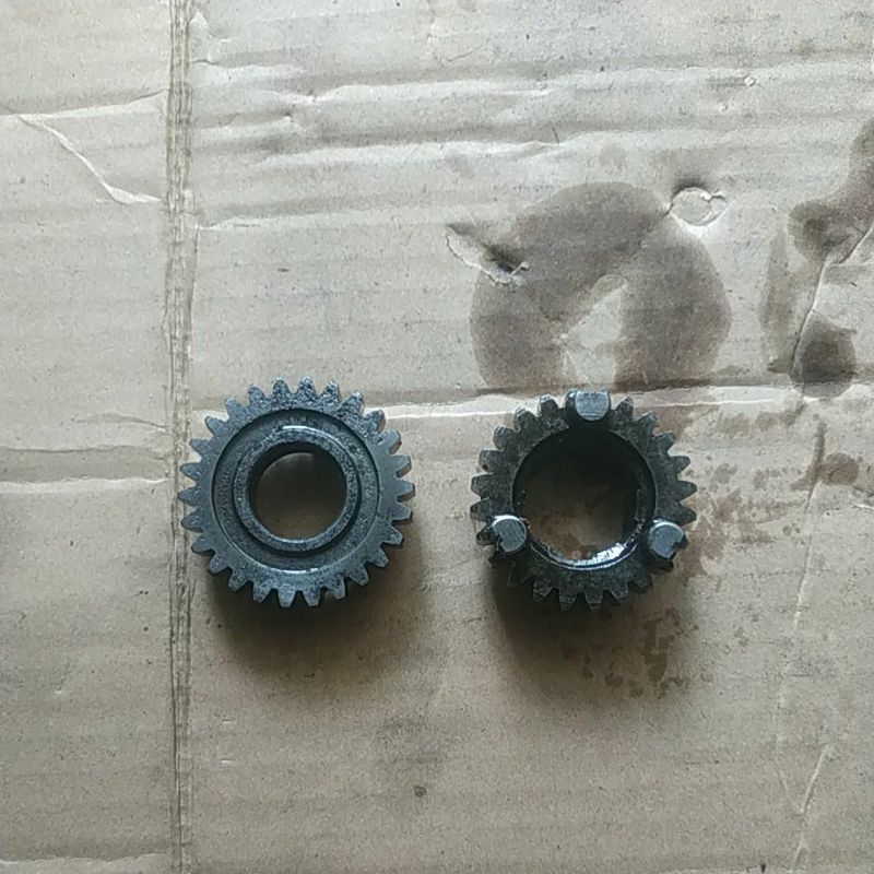 gigi rasio transmisi nomor 5 depan belakang cbk2 cb k2 cb 100 125 glatik gelatik 26 - 24