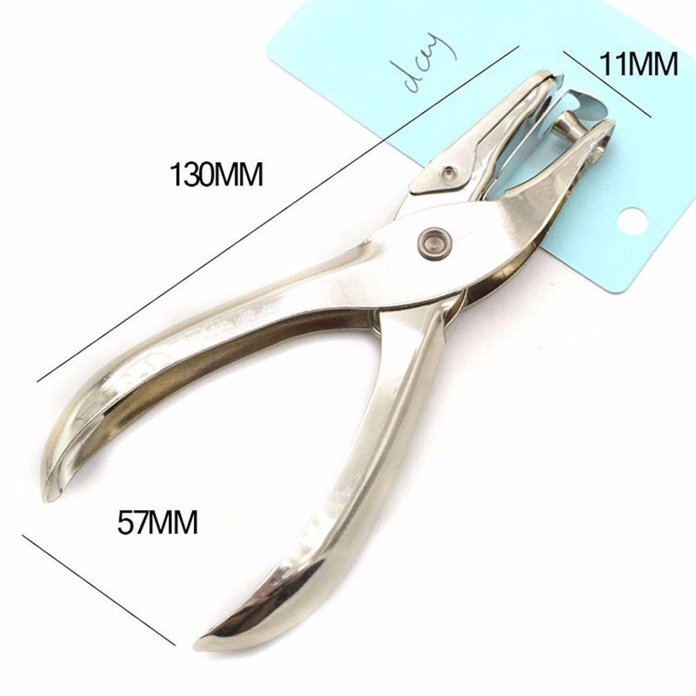 Lanfy Hole Punches Alat Pemotong Peralatan Pengikat Kertas Kantor Metal Punch Kokoh