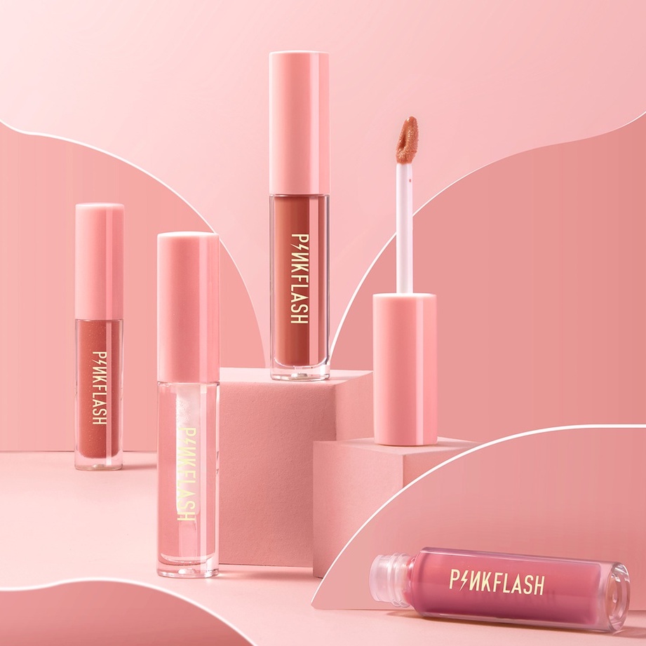 ✦SINAR✦ Pinkflash Long Lasting Glossy Lipgloss PF-L02