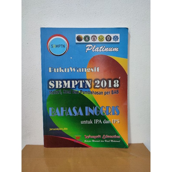 Buku wangsit SBMPTN 2018 matematika