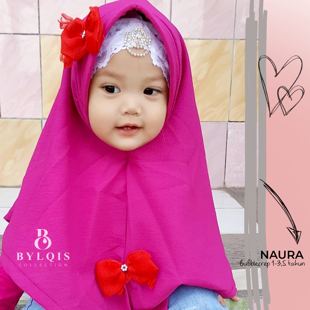 Grosir jilbab anak naura hijab