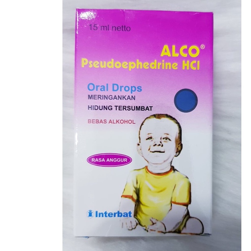 ALCO ORAL DROP RASA ANGGUR 15ML