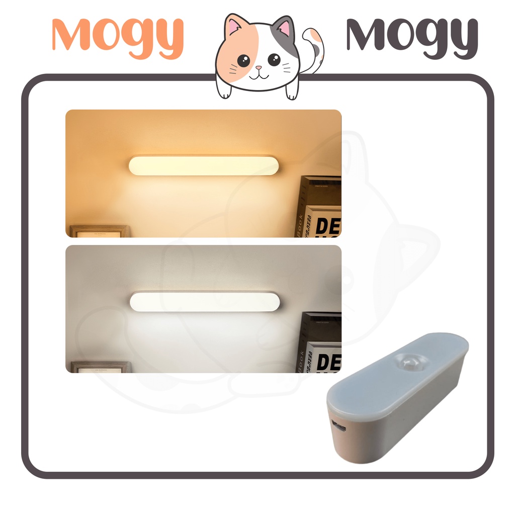 MOGYMOGY HL0263 Lampu Sensor Emergency Lamp Charge USB Lampu Kamar Tidur