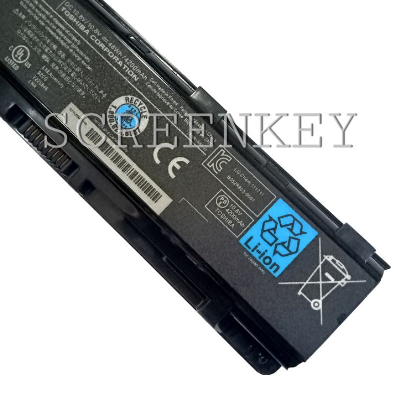 Baterai Original Laptop Toshiba Satellite PA5109-1BRS C40 C50 C70 L70 C40-A C40-D C40D-A C40T C40T-A