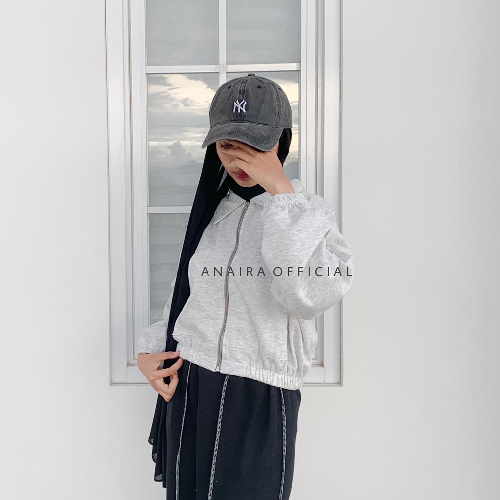 SWEATER WANIITA AIRA CROP ANAIRAOFFICIAL SWEATER OVERSIZE WANITA SWEATER CEWEK SWEATER OVERSIZE CEWEK CREWNECK CEWEK CREWNECK WANITA