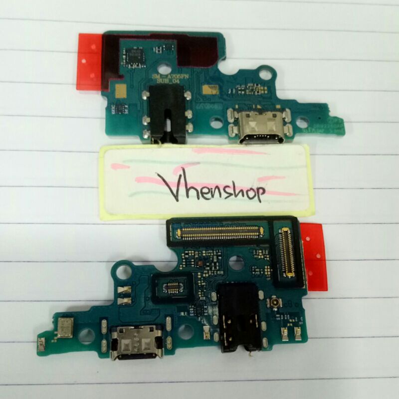 Flexible connector fleksibel konektor charger con cas con tc samsung A70 SM-A705FN original