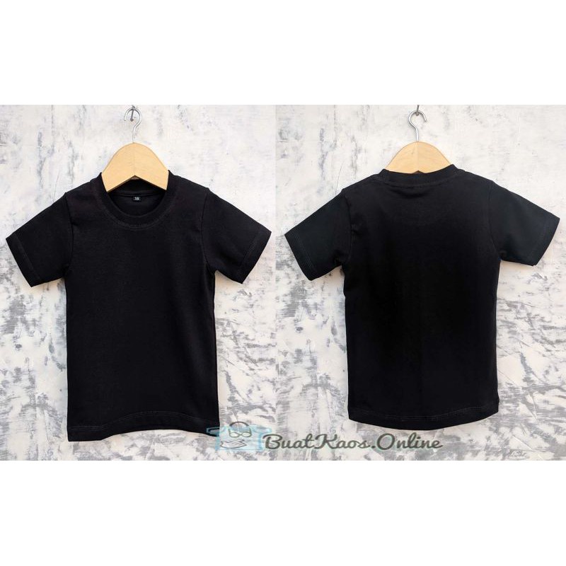 KAOS POLOS HITAM KAOS DISTRO MURAH SALE KAOS POLOS LUCU BISA COD KAOS CEWEK COWOK KAOS BUAT SABLON / KAOS POLOS LENGAN PENDEK COTTON COMBED 30S / Jns Kaos Polos Bayi &amp; Anak Untuk Usia 6 Bulan-12 Tahun Bahan Katun Combed 30s